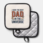 Manique Meilleur papa de l'univers conception vectorielle  (Recto/Verso)