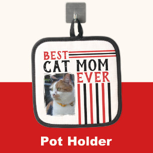 Manique Meilleure maman chat jamais ajouter photo rouge