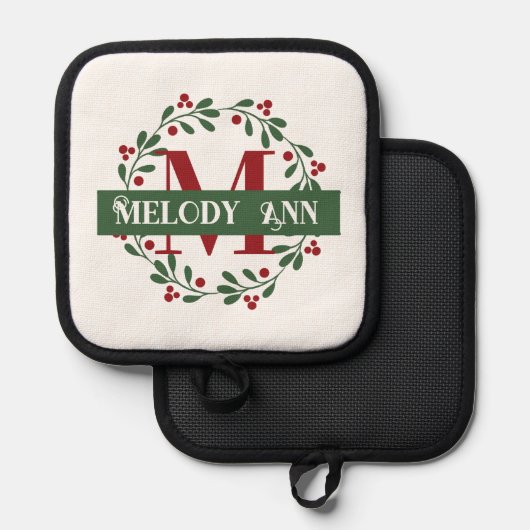 Manique Monogramme Festif (Recto/Verso)