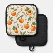 Manique Motif Apricot frais (Recto/Verso)