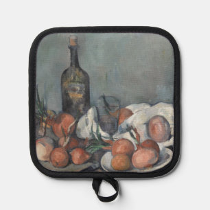Manique Nature morte aux oignons, peinture à l'huile, Paul