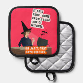 Manique Nous sommes des sorcières. (Recto/Verso)