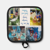 Manique Nous t'aimons Grand-Père Petits-Enfants Collage Ph (Recto)