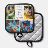 Manique Nous t'aimons Grand-Père Petits-Enfants Collage Ph (Recto/Verso)