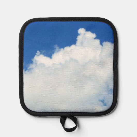 Manique Nuages dans un ciel bleu vif (Recto)