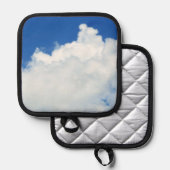 Manique Nuages dans un ciel bleu vif (Recto/Verso)