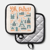 Manique Oh, Paris ! | Typographie urbaine (Recto/Verso)