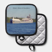 Manique Oliver L. Moore & Menominee porte-pot (Recto/Verso)