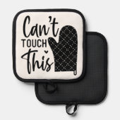 MANIQUE ON NE PEUT PAS TOUCHER ÇA (Recto/Verso)