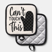 MANIQUE ON NE PEUT PAS TOUCHER ÇA (Recto/Verso)