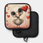 Manique Ostrich Love 1 (Recto/Verso)