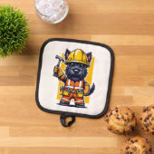 Manique Ouvrier du bâtiment Scottish Terrier (De haut en bas)