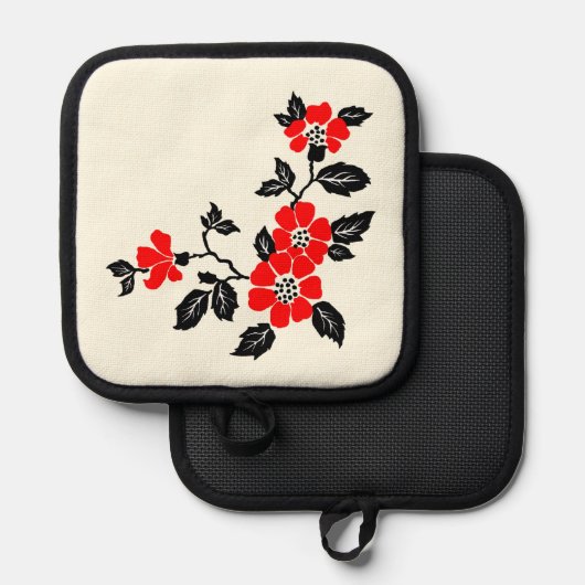 Manique Pad Hot Poppy (Recto/Verso)