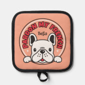 Manique Pardon My French Bulldog Pink Frenchie Dessin Chie (Recto)