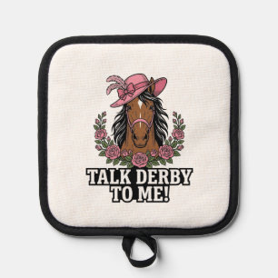 Manique Parle Derby à Moi Vintage Cheval Rose Derby Design
