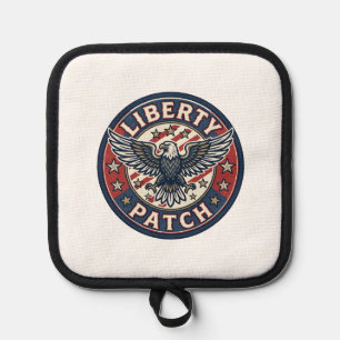 Manique Patch de liberté patriotique Broderie