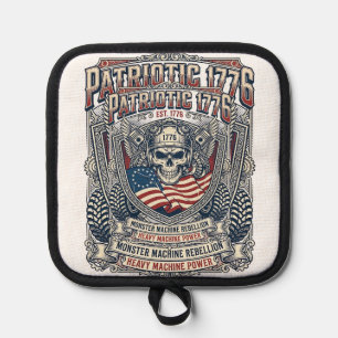Manique Patriotique 1776 Hors Route Crâne Monster Truck Lo