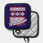 Manique Personalized USA 250–Patriotic Retro Marquee (Recto/Verso)