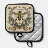 Manique Personnalisation de l'abeille victorienne (Recto/Verso)