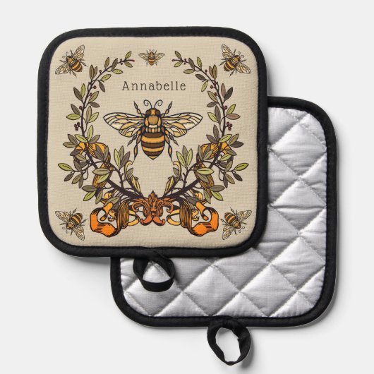 Manique Personnaliser l'abeille fantaisie (Recto/Verso)