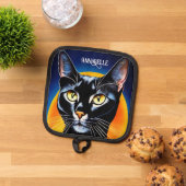 Manique Personnaliser le chat noir (De haut en bas)