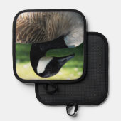 Manique Photo de la faune de Canada Goose (Recto/Verso)