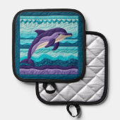 Manique Planche dauphin violet (Recto/Verso)