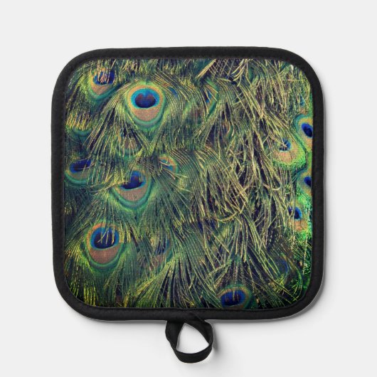 Manique Plumes de paon (Recto)