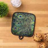 Manique Plumes de paon (De haut en bas)