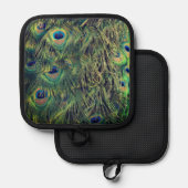 Manique Plumes de paon (Recto/Verso)