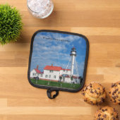 Manique Porte-casserole du phare de Whitefish Point (De haut en bas)
