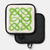 Manique Porte-culot CELTIQUE VERT (Recto/Verso)