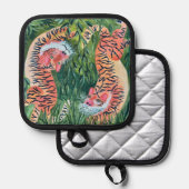 Manique Porte-pot tigre (Recto/Verso)