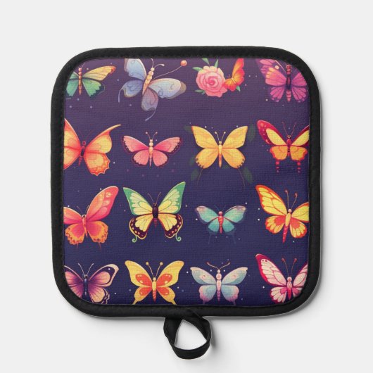Manique Porte-thème papillon, joli papillon (Recto)