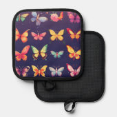 Manique Porte-thème papillon, joli papillon (Recto/Verso)
