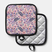 Manique Pot botanique en IA Floral pour cuisines modernes (Recto/Verso)