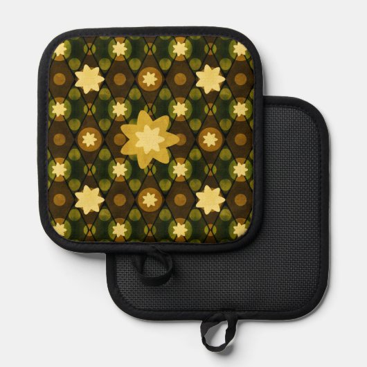 Manique Pot de cuisine étoilé (Recto/Verso)