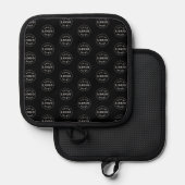 Manique Pot Motif de logo personnalisé pour l'utilisation (Recto/Verso)