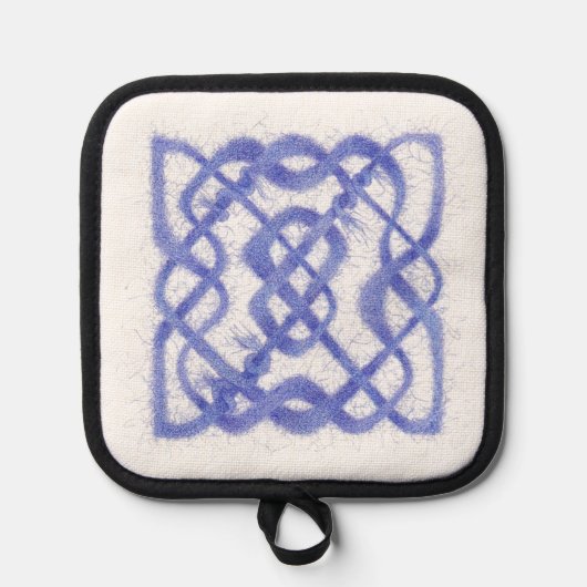 Manique Pot-noeud CELTIQUE VIOLET (Recto)