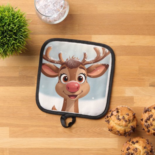 Manique Potholder with Christmas design (De haut en bas)