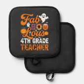 Manique Prof enseignant de 4e année Halloween Fab-BOO-Luxu (Recto/Verso)