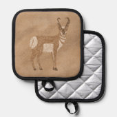 Manique Pronghorn Sud-Ouest Antelope Tan (Recto/Verso)