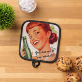 Manique Retro Vintage 1950s Soda Ad Joke (De haut en bas)