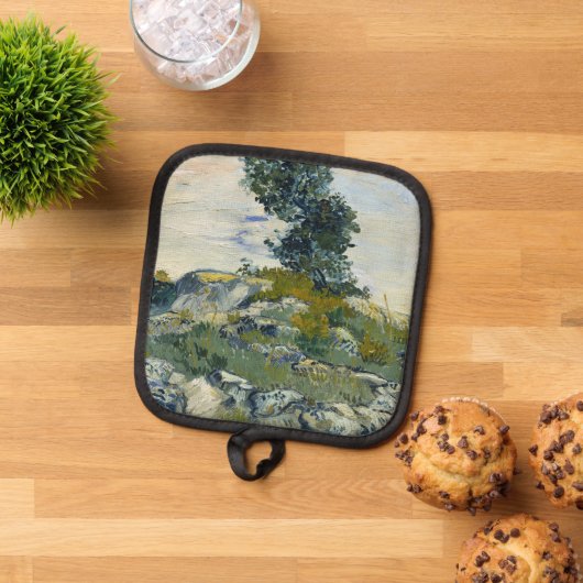 Manique Rocks with Oak Tree, Van Gogh Oil Painting (De haut en bas)