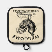 Manique Rooster de l'époque victorienne Ferme Maison Bienv (Recto)