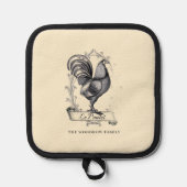 Manique Rustic Vintage Hen Family Name Farm (Recto)