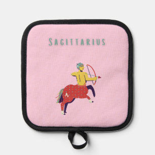 Manique Sagittaire rose, zodiaque, signe du zodiaque