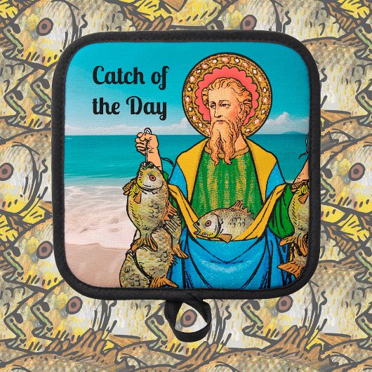 Manique Saint Andrew's Catch of the Day Pot Holder