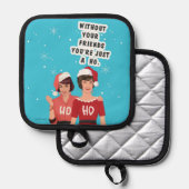 Manique Sans tes amis... (Recto/Verso)