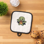 Manique Scary turtle vampire Halloween Oversized T-Shirt (De haut en bas)